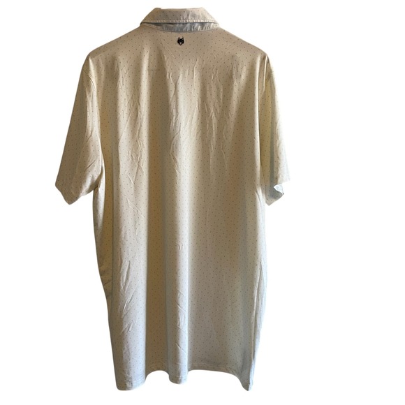 Greyson PGA West Golf Polo Shirt Mens Extra Large XL Wolf Print Performance - Picture 3 of 7